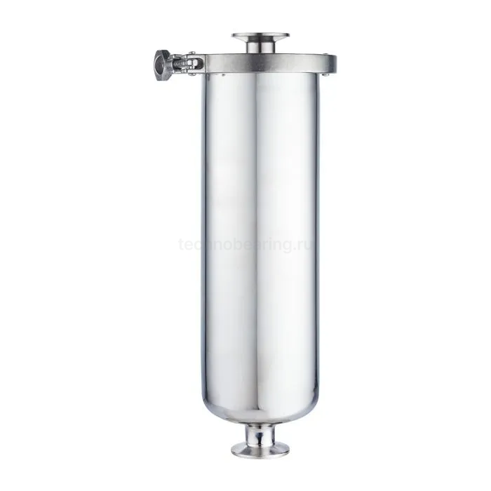 Пищевой фильтр нержавеющий прямой, под Clamp, DN40 TLFS40CL-S TITAN LOCK