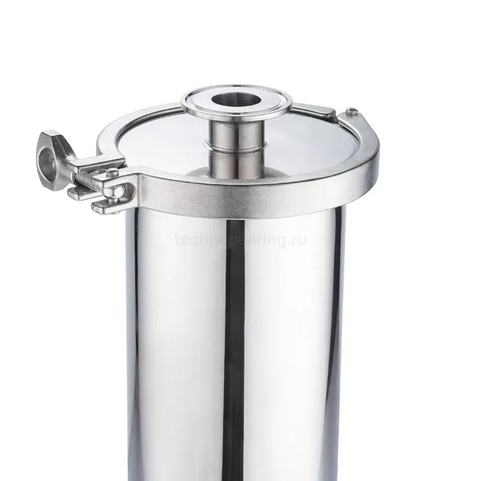 Пищевой фильтр нержавеющий прямой, под Clamp, DN40 TLFS40CL-S TITAN LOCK