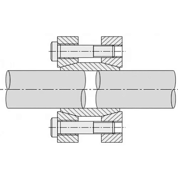 Зажимная втулка KLMM040 (PHF FX130-40x75) ISKRA