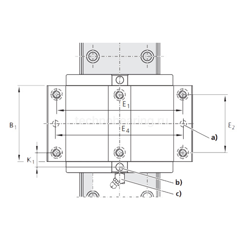 Каретка R1671-394-10 Bosch Rexroth