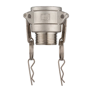 Камлок нержавеющий тип B розетка, наруж. резьба BSP 3/4", AISI304, TL75BSS TITAN LOCK — сопутствующий товар