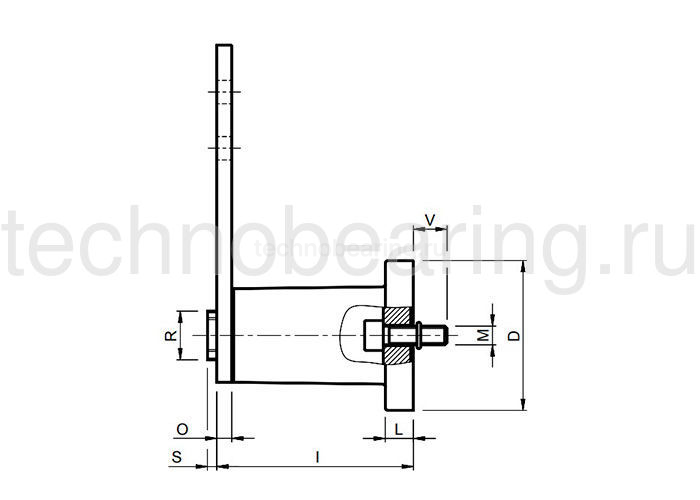 Рычаг натяжителя FE 10 RE010150 Sati