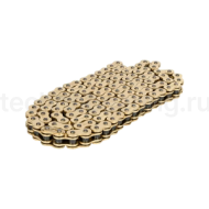 Приводная цепь для мотоцикла усиленная (сальниковая X-Ring) GOLD 520-XR-110L ISKRA