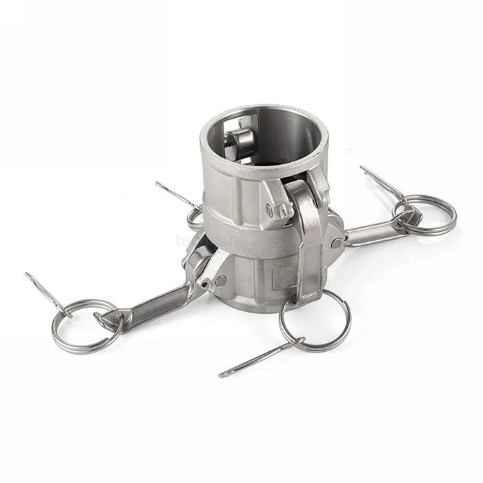 Камлок нержавеющий тип DD (переходник розетка 1 1/2" х розетка 1 1/2"), AISI316, TL150DDSS TITAN LOCK