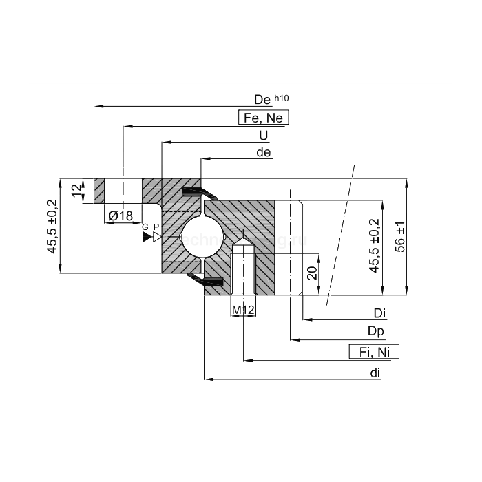 ОПУ фланцевая серия ZBL.20.0644.200-1SPTN ISKRA — детальное фото 1