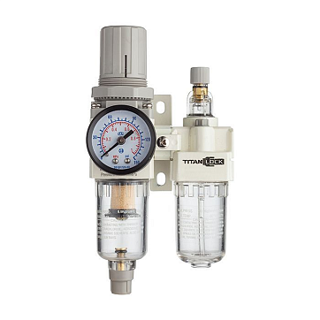Блок подготовки воздуха AC 3010-03, 3/8" 1700 л/мин, TLP-AC3010-03 TITAN LOCK