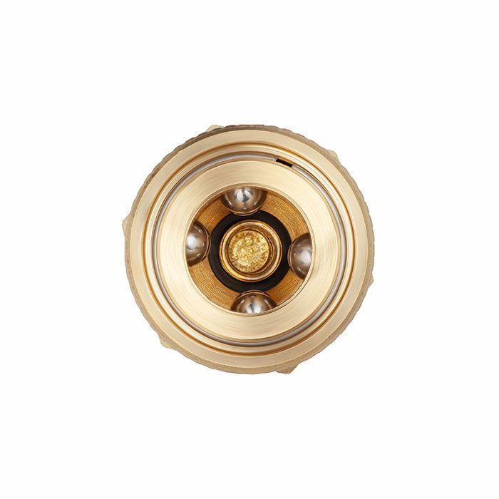 БРС серия D, ISO 6150 B, розетка, нар.резьба, латунь, 1/2in TL4DFS-B TITAN LOCK