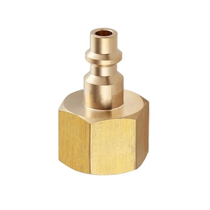 БРС серия D, ISO 6150 B, ниппель, внутр.резьба, латунь, 3/8in TL3DM-B TITAN LOCK