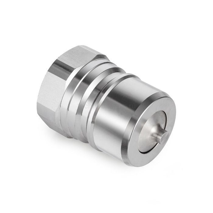 БРС серия А, ISO 7241-A, ниппель, нерж. cталь 316, 1/4in TL2AM-SS TITAN LOCK