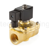 Соленоидный клапан нормально-закрытый, прямого действия, 220В, PN10, Латунь/EPDM, DN32, TLSC32/10EP1B TITAN LOCK