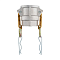 Камлок алюминиевый тип D розетка, внутр. резьба BSP 1 1/4", TL125DAL TITAN LOCK