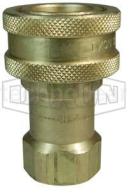 1/4in БРС серия H ISO-B, розетка, резьба BSP (латунь) 2HBF2-B DIXON