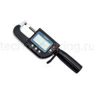 Микрометр цифровой IP65 с линейной шкалой и арретиром 0-25мм; 0,001мм, 4105-0005 Dasqua