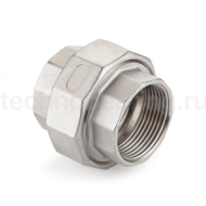Американка нержавеющая (AISI304) 1/4", ВР/ВР TL025UFF TITAN LOCK