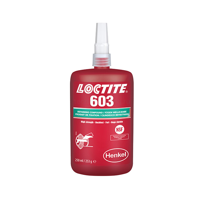 Вал-втулочный фиксатор быстроотверждаемый, 250 мл, 603 Loctite