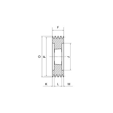 Шкив клиновой под втулку тапербуш SPB150-04 TB (PHP 4SPB150TB) ISKRA