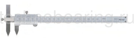 Штангенциркуль нониусный для измерения межцентровых расстояний 0.05 мм, 10-300 мм MITUTOYO