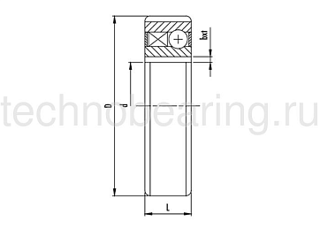 Обгонная муфта UKCC25-ZZ (CSK25PP) CTS