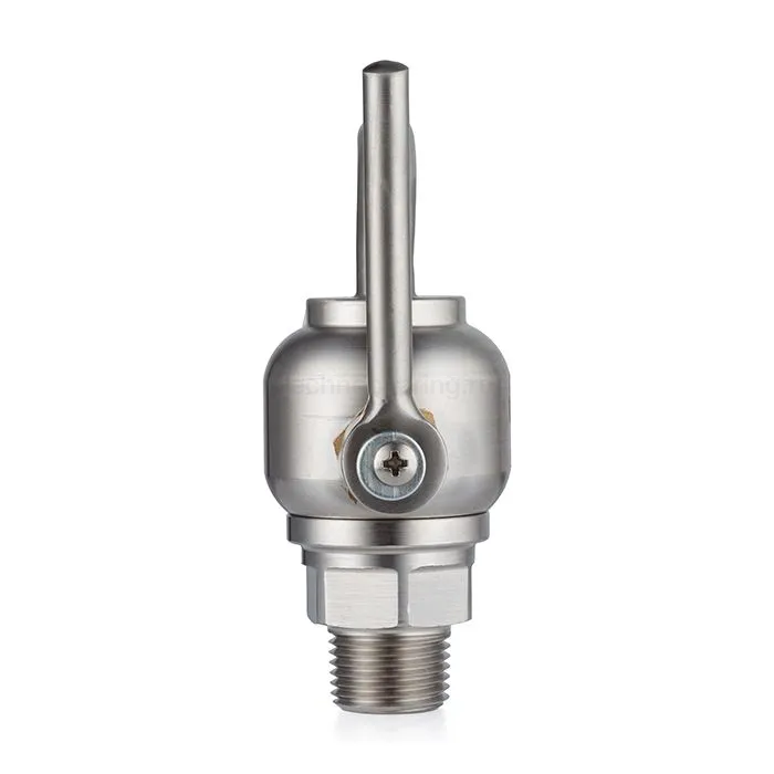 Пробоотборный кран нерж. 316, DN6, TLSC6SS TITAN LOCK