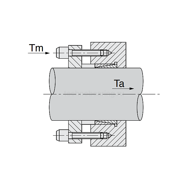 Зажимная втулка KLNN025 (PHF FX30-25x30) ISKRA