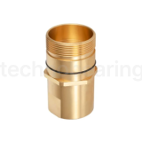 БРС серия W резьбовая, ниппель, латунь, резьба NPT, 1in TL8WMN TITAN LOCK