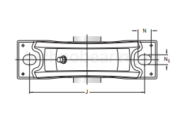 Подшипниковый узел SYNT35 FTS SKF
