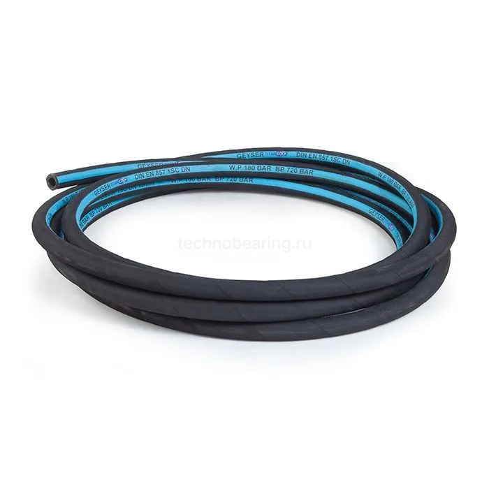 Рукав высокого давления GEYSER 1SC EN857, внутр.диам. 8мм, TLGY008-1SC TITAN LOCK