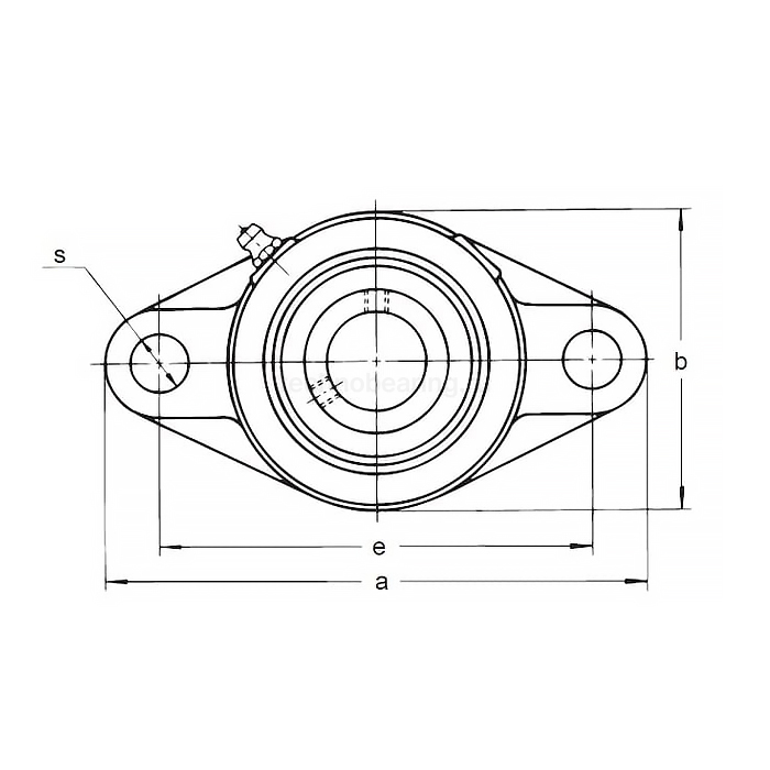 Подшипниковый узел UFL006 ISKRA