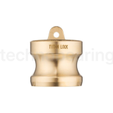 Камлок латунный тип DР, заглушка для розетки 1", TL100DPBR TITAN LOCK