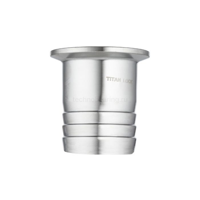 Штуцер CLAMP под рукав DN25 нерж. 316, DIN TL25CLH TITAN LOCK