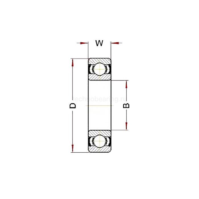 Высокотемпературный подшипник 6312 BHTS ZZ C4 200° BECO