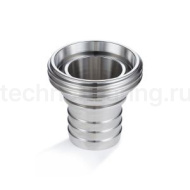 Резьбовой штуцер под рукав DIN 11851 DN20 нерж. 304 TL20THRS TITAN LOCK