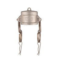 Камлок нержавеющий тип DC, заглушка для ниппеля 8", AISI304, TL800DCSS TITAN LOCK — сопутствующий товар