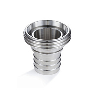 Резьбовой штуцер под рукав DIN 11851 DN40 нерж. 304 TL40THRS TITAN LOCK