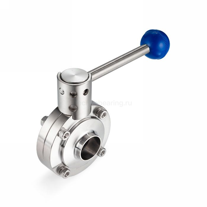 Затвор дисковый нержавеющий (AISI304) DN100, типа сварка-сварка TLSD100WDS TITAN LOCK — детальное фото 0