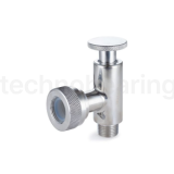Верхний кран уровнемера DN15 (трубка 20мм), нерж. 304, TL015UTLS TITAN LOCK