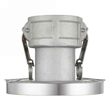 Камлок нержавеющий тип FC, розетка с фланцем 4", AISI316, TL400FCSS TITAN LOCK