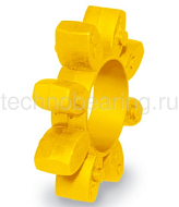 Упругий элемент типа паук желтый EG90100 Sati