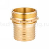 Штуцер с наружной резьбой под рукав, латунь, 1in TLSM25BR TITAN LOCK
