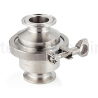 Обратный клапан нержавеющий (AISI304) DN65, типа clamp-clamp TLCV065CLS TITAN LOCK