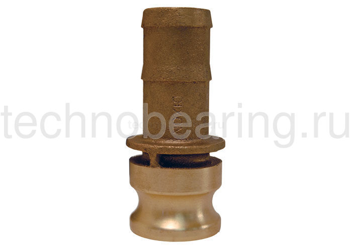 4in Соединение типа E, ниппель с хвостовиком (латунь) 400EBR DIXON