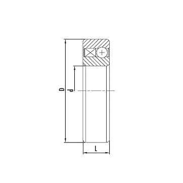 Обгонная муфта UK35-2RS (CSK35-2RS) ISKRA