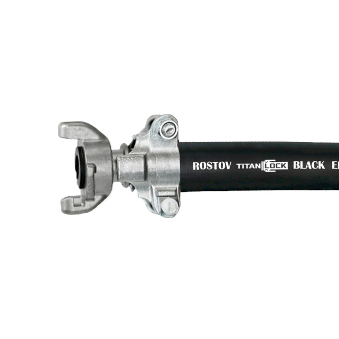 Универсальный напорный рукав из EPDM для сжатого воздуха, воды и химикатов "ROSTOV", 20 Бар, внутр.д. 16 мм., TL016RV TITAN LOCK