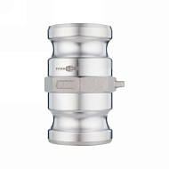 Камлок алюминиевый тип AA (переходник ниппель 1 1/4" х ниппель 1 1/4"), TL125AAAL TITAN LOCK