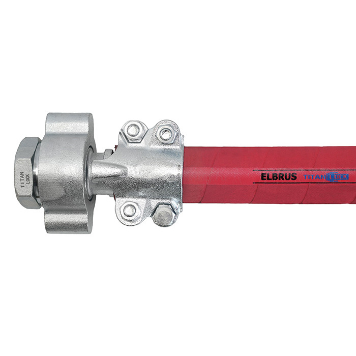 Рукав для пара «ELBRUS», внутр. диам. 32мм, 18bar, + 210 град, 1,25in, TL032EL TITAN LOCK