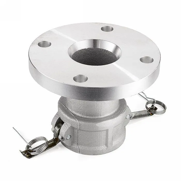 Камлок нержавеющий тип FC, розетка с фланцем 4", AISI316, TL400FCSS TITAN LOCK