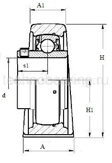 Подшипниковый узел SY40 TF SKF