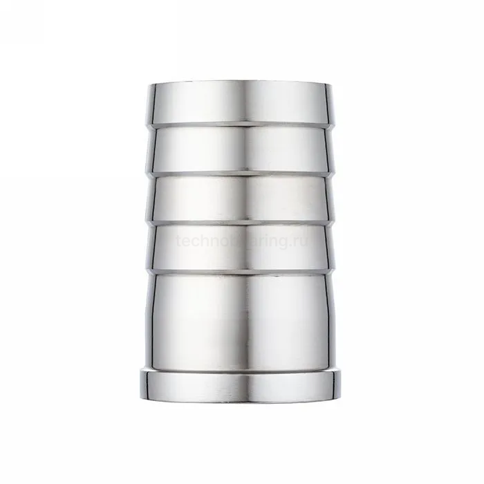 Штуцер приварной нержавеющий под шланг (ёлочка), DN10, TL10FHW TITAN LOCK