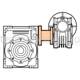 Переходной набор с уплотнениями 063/150 SHAFT 25/38 KC063150A38 Sati