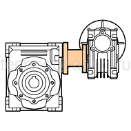 Переходной набор с уплотнениями 063/150 SHAFT 25/38 KC063150A38 Sati